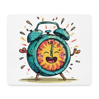Sonnenwecker Jubelbild - Mousepad (Querformat) - Weiß - Vorne