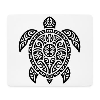 tortoise - Mouse Pad (horizontal) - white - Front