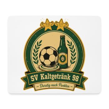 SV Kaltgetränk 98 - Mousepad (Querformat) - Weiß - Vorne