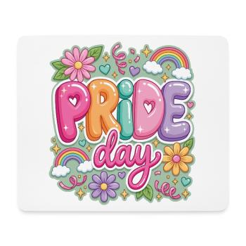 Pride Month LGBTQ - Pride Day - Mouse Pad (horizontal) - white - Front
