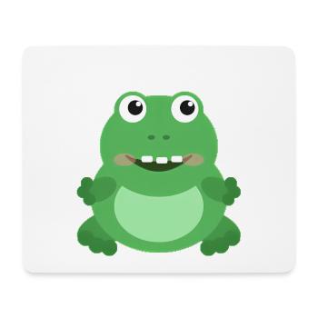 Merry Frog - Mouse Pad (horizontal) - white - Front