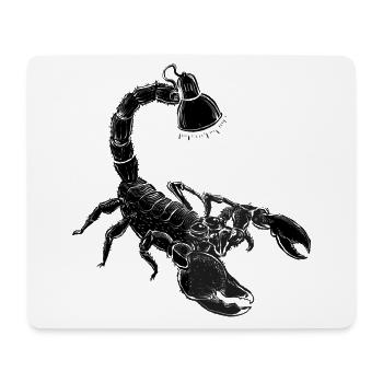 Scorpio - Mouse Pad (horizontal) - white - Front