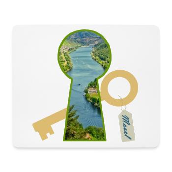 Moselle - Mouse Pad (horizontal) - white - Front