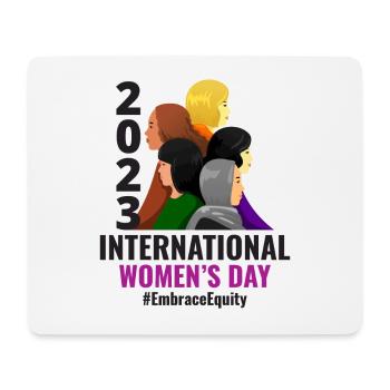 International Women's Day 2023 March 8 - Mouse Pad (horizontal) - white - Front
