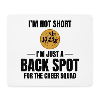 Pom-pom girl Cheerleading Girl Cheering Cheer Squad - Tapis de souris (format paysage) - blanc - Devant