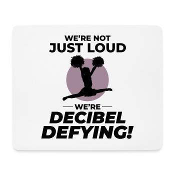 Cheerleader Cheerleading Girl Cheering Cheer Squad - Mouse Pad (horizontal) - white - Front
