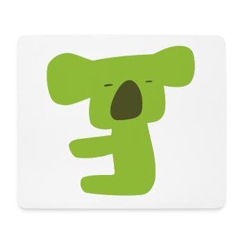 Koala - Mousepad (Querformat) - Weiß - Vorne
