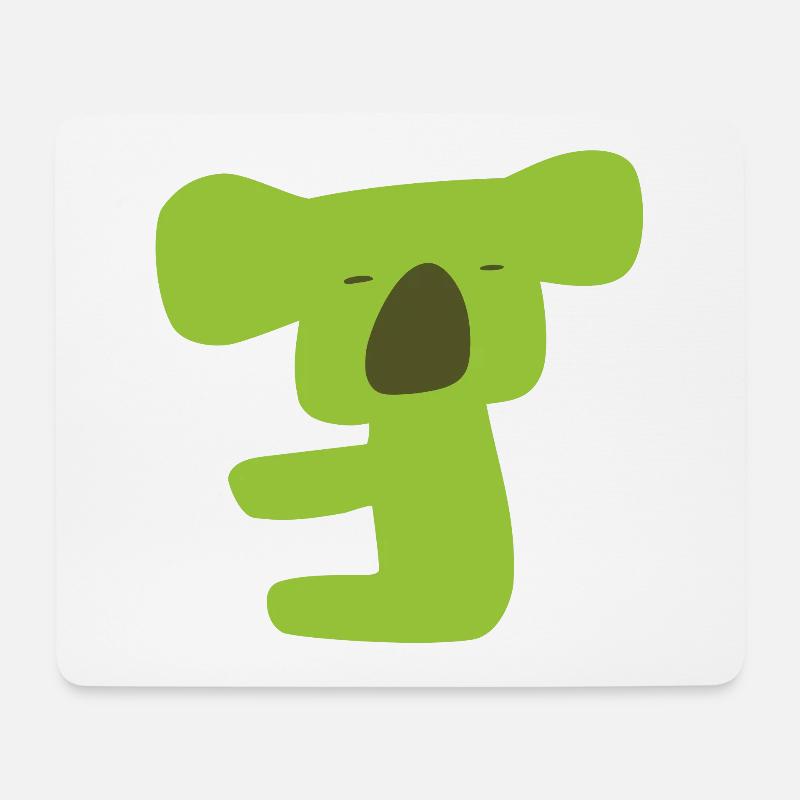 Koala - Mouse Pad (horizontal) - white