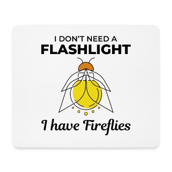 Lucioles Firefly Lightning Bug Insect Collector - Tapis de souris (format paysage) - blanc - Devant