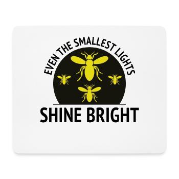 Lucioles Firefly Lightning Bug Insect Collector - Tapis de souris (format paysage) - blanc - Devant