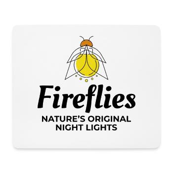 Lucioles Firefly Lightning Bug Insect Collector - Tapis de souris (format paysage) - blanc - Devant