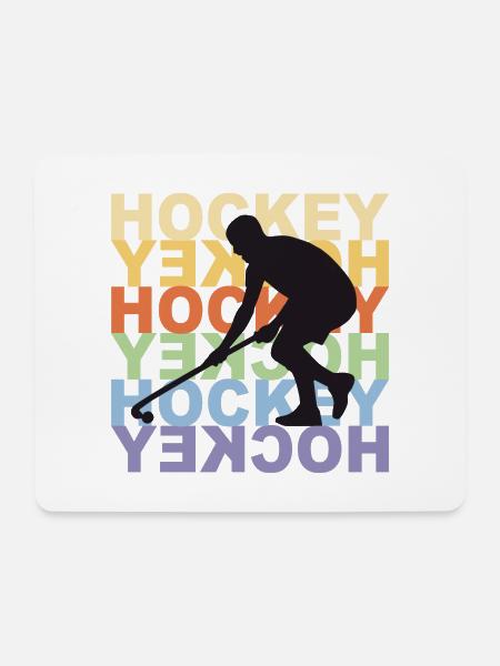 Hockey Hockey Hockey - Mousepad (Querformat) - Weiß