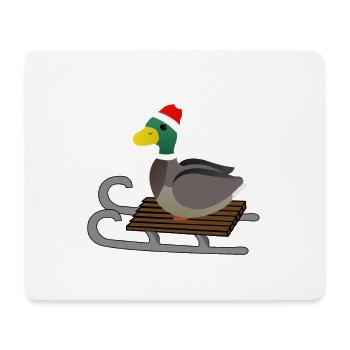 Duck - Mouse Pad (horizontal) - white - Front