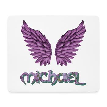 archangel michael e 230 - Mouse Pad (horizontal) - white - Front