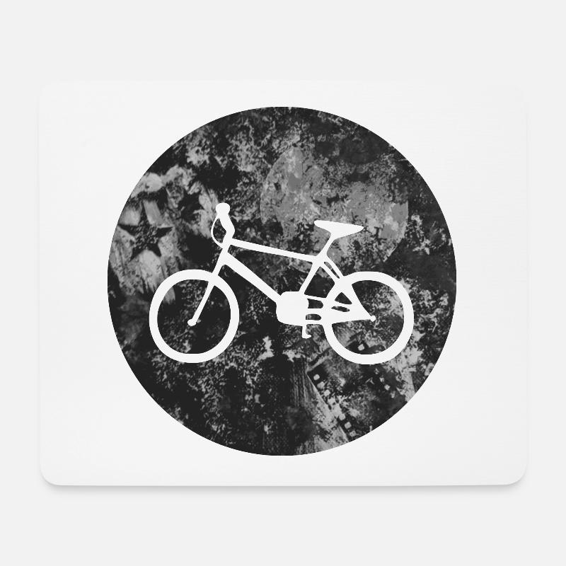 Fahrrad Design - Mousepad (Querformat) - Weiß