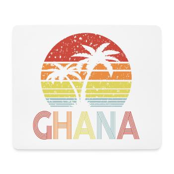 Ghana - Tapis de souris (format paysage) - blanc - Devant