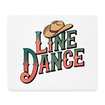Line Dance mein Hobby - meine Passion - mein Ding - Mousepad (Querformat) - Weiß - Vorne