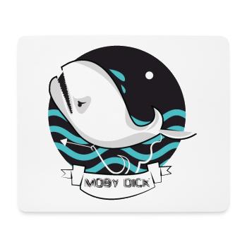 Moby Dick - Mouse Pad (horizontal) - white - Front
