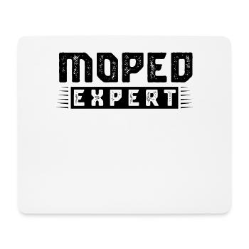 Moped Experte - Mousepad (Querformat) - Weiß - Vorne