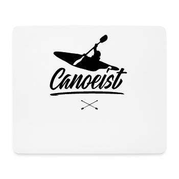 Canoéistes Canoë Canoë Canoë Excursion en canoë - Tapis de souris (format paysage) - blanc - Devant