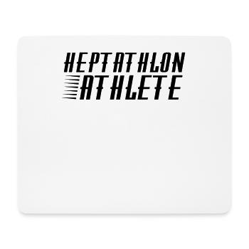 Siebenkampf Athlet Team Siebenkämpferin Heptathlon - Mousepad (Querformat) - Weiß - Vorne