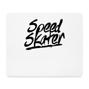 Speed Skater Skating Speed Skating Skating - Mouse Pad (horizontal) - white - Front