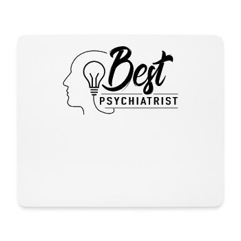 Meilleur étudiant en psychiatrie - Tapis de souris (format paysage) - blanc - Devant