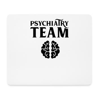 Psychiatrie Team Arzt Psychiater Student Beruf - Mousepad (Querformat) - Weiß - Vorne