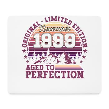 Born 1999 Birthday Gift November - Mouse Pad (horizontal) - white - Front