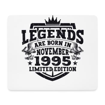 Legend November 1995 27th Birthday Gift Fun - Mouse Pad (horizontal) - white - Front