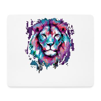 Léo Art Peinture - Tapis de souris (format paysage) - blanc - Devant
