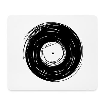Vinyl - Mouse Pad (horizontal) - white - Front