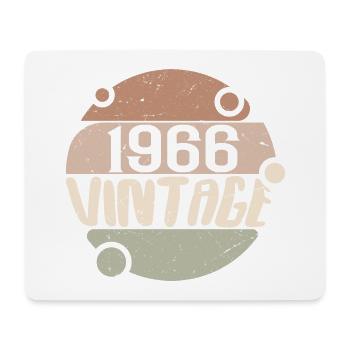 Jahrgang 1966 Retro Geschenke 1966 Jahrgang 1966 - Mousepad (Querformat) - Weiß - Vorne