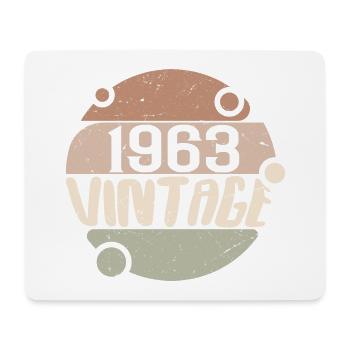 Vintage 1963 Retro Gifts 1963 Vintage 1963 - Mouse Pad (horizontal) - white - Front