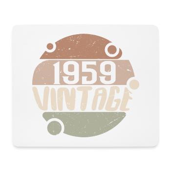 Vintage 1959 Cadeaux rétro 1959 millésime 1959 - Tapis de souris (format paysage) - blanc - Devant