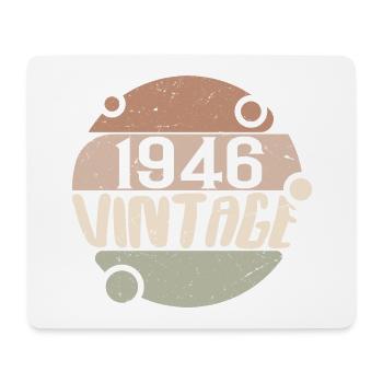 Vintage 1946 Retro Gifts 1946 Vintage 1946 - Mouse Pad (horizontal) - white - Front