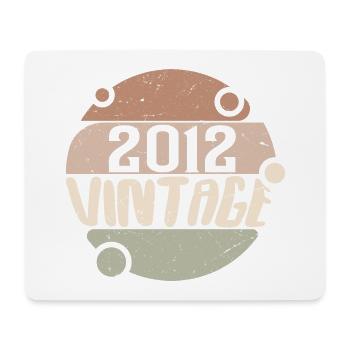 Vintage 2012 Retro Gifts 2012 Vintage 2012 - Mouse Pad (horizontal) - white - Front
