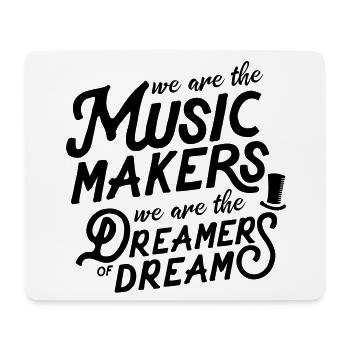 Quotes - Willy Typo - Mousepad (Querformat) - Weiß - Vorne
