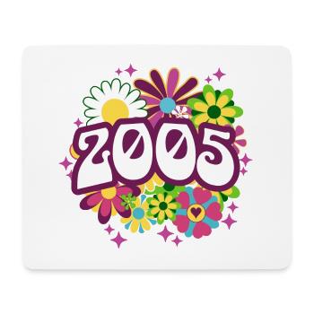 Birthday Party Woman 2005 18 years anniversary - Mouse Pad (horizontal) - white - Front