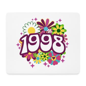 Birthday Party Woman 1998 25 Jahre Jubiläum - Mousepad (Querformat) - Weiß - Vorne
