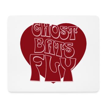 Ghost Bats Fly - Mouse Pad (horizontal) - white - Front