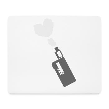 Vaping with love - Mouse Pad (horizontal) - white - Front