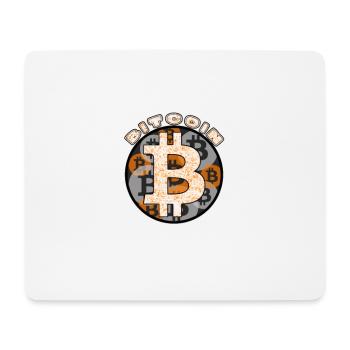 bitcoin - Mousepad (Querformat) - Weiß - Vorne
