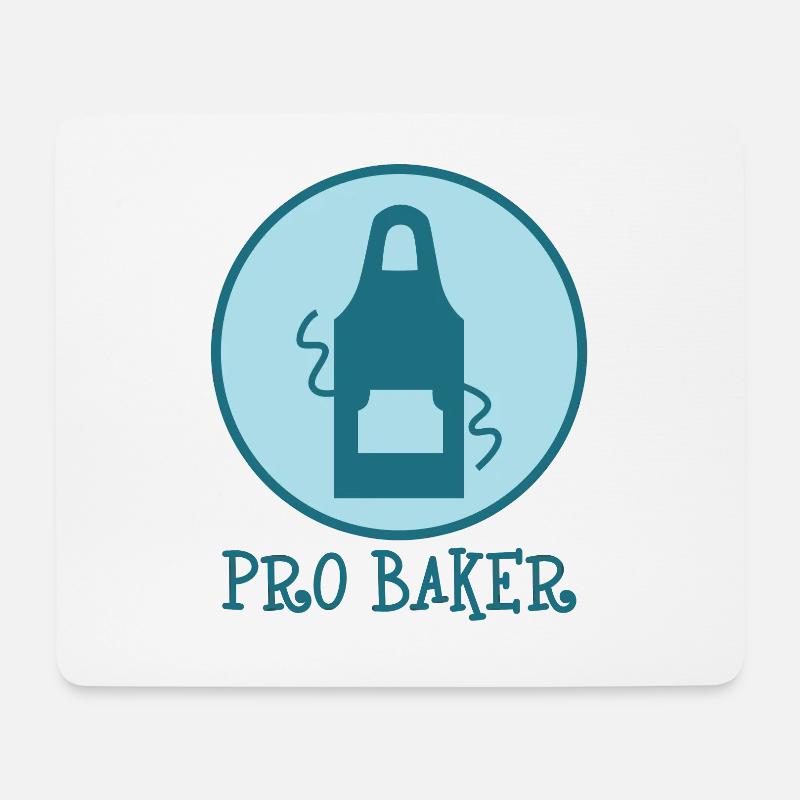 Baking - baking - Mouse Pad (horizontal) - white