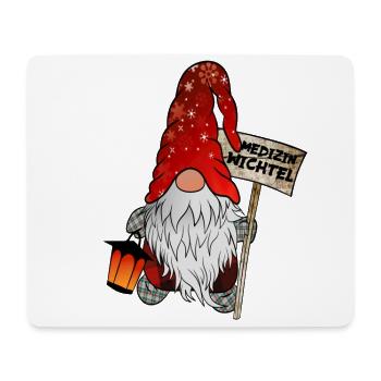 Medizin Wichtel - Mousepad (Querformat) - Weiß - Vorne