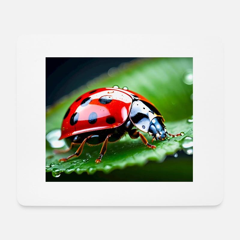 Ladybird - Mouse Pad (horizontal) - white