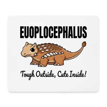 Euoplocephalus Dinosaurier Dino Paläontologe Fossil - Mousepad (Querformat) - Weiß - Vorne