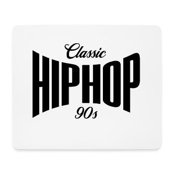 90er-Jahre-Klassiker HipHop - Mousepad (Querformat) - Weiß - Vorne