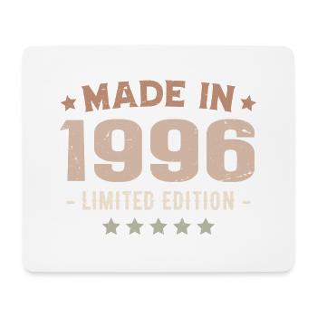Baujahr 1996 Geburtstagsgeschenk 1996 Jahrgang 1996 - Mousepad (Querformat) - Weiß - Vorne