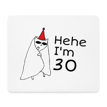 30th Anniversary - 30th Anniversary Gift - Mouse Pad (horizontal) - white - Front